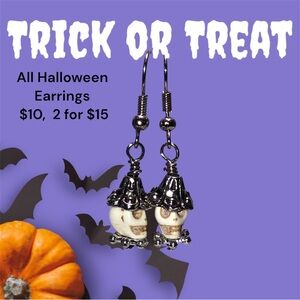 Skulls & Such Earrings BUY1GET1 HALF OFF